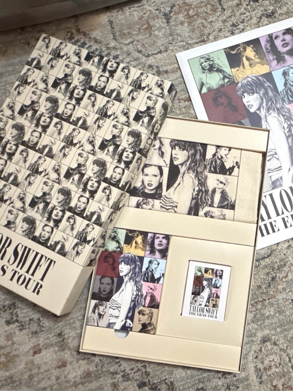 Taylor Swift Beige Multicolor Eras Tour Collectible Set